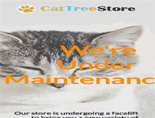 Tablet Screenshot of cattreestore.com
